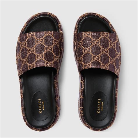 gucci slides on sale womens|gucci women's slides clearance sale.